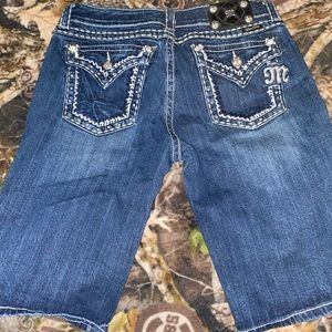 Miss Me bermuda shorts